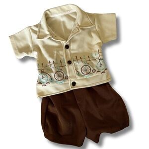 Vintage-style baby outfit (2-piece)